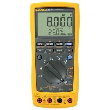 Fluke 789 CAL Process Meter with calibration certificate, 24 V loop